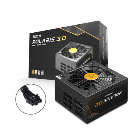 Chieftec Polaris 3.0 Series 1250W - Power supply (internal) - ATX12V 3.0 /  EPS12V - 80 PLUS Gold - AC 100-240 V - 1250 Watt - active PFC - 4