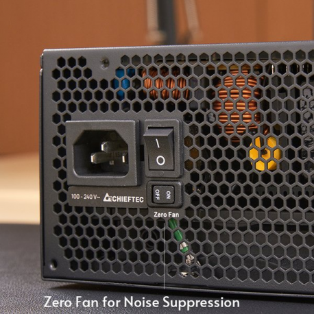 Chieftec Polaris Pro Series 1300W - Power supply (internal) - ATX12V 3.0 /  EPS12V - 80 PLUS Gold - AC 100-240 V - 1300 Watt - active PFC - 6