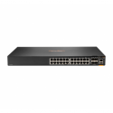 HPE Aruba Networking CX 6200F 24G 4SFP+ Switch - Switch - Max. Stacking Distance 10 kms - L3 - Managed - 24 x 10 / 100 / 1000 + 4 x 100 / 1000 / 10G SFP+ - front and side to back - rack-mountable