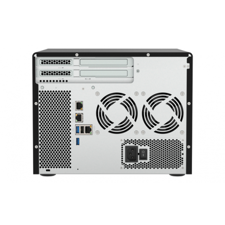 QNAP TS-855X - NAS server - 8 bays - SATA 6Gb/s - RAID RAID 0, 1, 5, 6, 10, 50, JBOD, 60 - RAM 8 GB - 2.5 Gigabit Ethernet / 10 Gigabit Ethernet - iSCSI support - 4