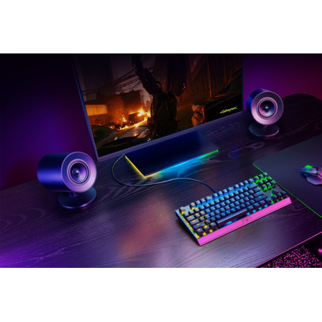 Razer Nommo V2 X - Speakers - for PC - 2.0-channel - wireless - Bluetooth - USB - 2