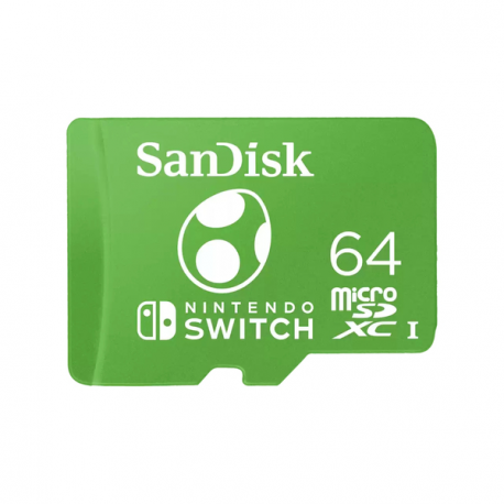 SanDisk Nintendo Switch - Flash memory card - 64 GB - microSDXC UHS-I - 0