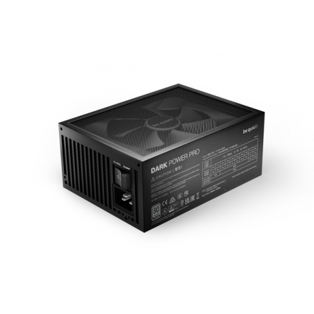 be quiet! Dark Power Pro 13 1600W - Power supply (internal) - ATX12V 3.0 /  EPS12V 2.92 - 80 PLUS Titanium - AC 115-240 V - 1600 Watt - active PFC - Europe - black - 1