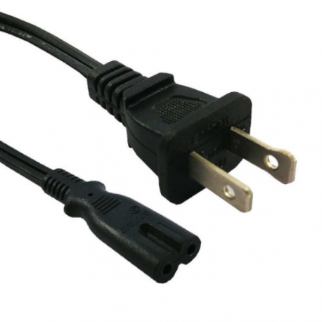 PWR CORD - BLACK.  - 0