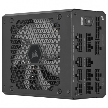 CORSAIR HXi Series HX1000i - Power supply (internal) - ultra-low noise - ATX12V 3.0 /  EPS12V - 80 PLUS Platinum - AC 100-240 V - 1000 Watt - Europe - 0