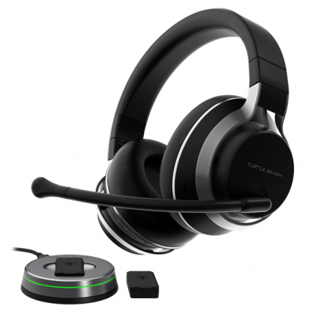 Turtle Beach Stealth Pro - Headset - full size - Bluetooth  /  2.4 GHz radio frequency - wireless - active noise cancelling - 8