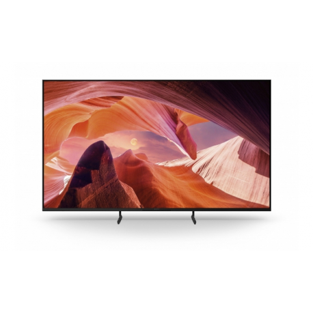 Sony Bravia Professional Displays FWD-75X80L - 75" Diagonal Class (74.5" viewable) - X80L Series LED-backlit LCD display - with TV tuner - digital signage - Smart TV - Google TV - 4K UHD (2160p) 3840 x 2160 - HDR - frame blinking, Direct LED - black - 3