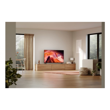 Sony Bravia Professional Displays FWD-65X80L - 65" Diagonal Class (64.5" viewable) - X80L Series LED-backlit LCD display - with TV tuner - digital signage - Smart TV - Google TV - 4K UHD (2160p) 3840 x 2160 - HDR - frame blinking, Direct LED - black - 6