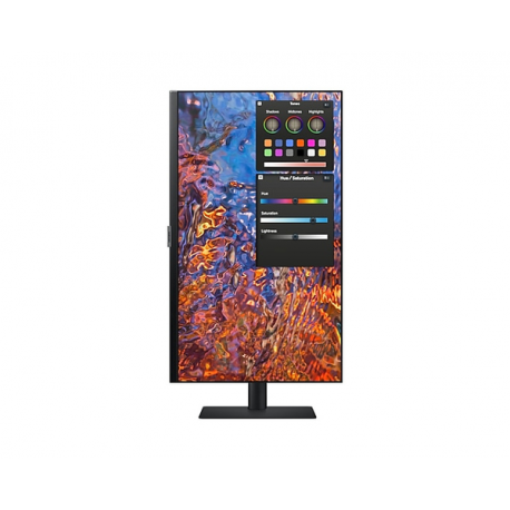 Samsung ViewFinity S8 S27B800PXP - S80PB Series - LED monitor - 27" - 3840 x 2160 4K @ 60 Hz - IPS - 350 cd / m² - 1000:1 - DisplayHDR 400 - 5 ms - HDMI, DisplayPort, USB-C - black - 13