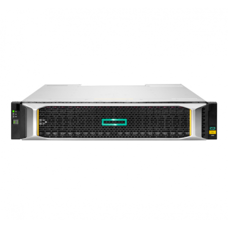 HPE Modular Smart Array 2060 10GbE iSCSI SFF Storage - Hard drive array - 0 TB - 24 bays (SAS-3) - iSCSI (25 GbE) (external) - rack-mountable - 2U - 0