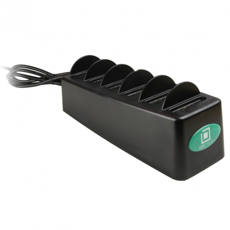 RAM GDS 6-Port Power Delivery Desktop Charger for IntelliSkin Next Gen - Charging station + AC power adapter - 108 Watt - PD - 6 output connectors - for IntelliSkin Next Gen - 3