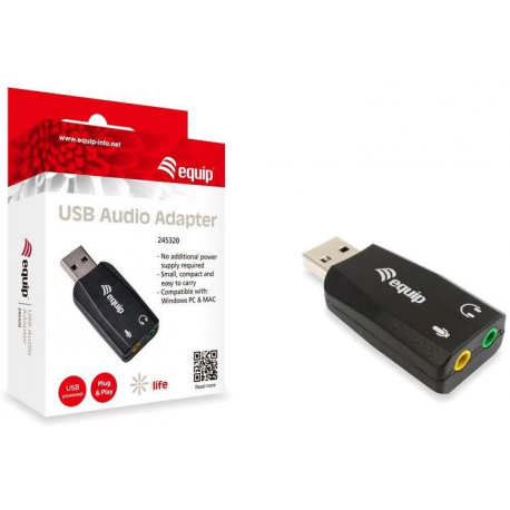 equip USB Audio Adapter - Sound card - USB 2.0 - 2