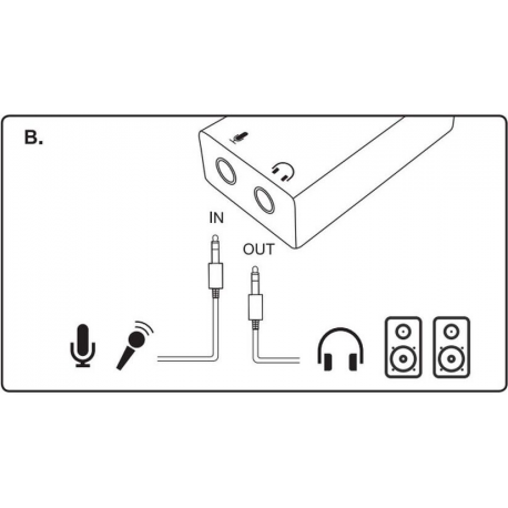 equip USB Audio Adapter - Sound card - USB 2.0 - 5