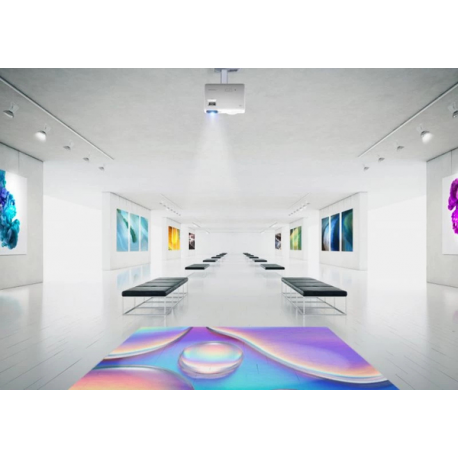 ViewSonic LS610WH - DLP projector - LED - 4000 ANSI lumens - WXGA (1280 x 800) - 16:10 - 720p - zoom lens - 18