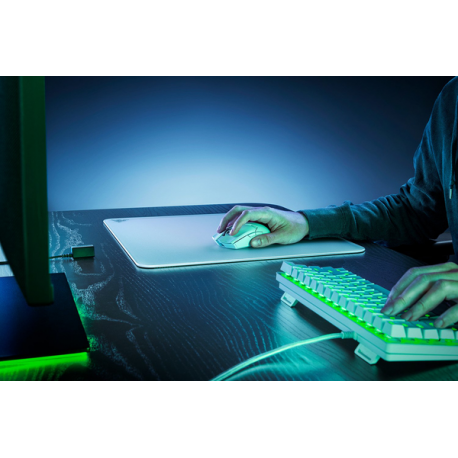 Razer Atlas - Mouse pad - white - 3