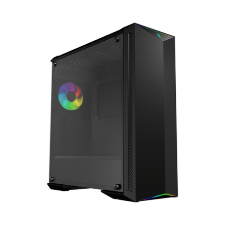 MSI MPG GUNGNIR 100 - Tower - extended ATX - windowed side panel (tempered glass) - no power supply (ATX) - USB / Audio - 11