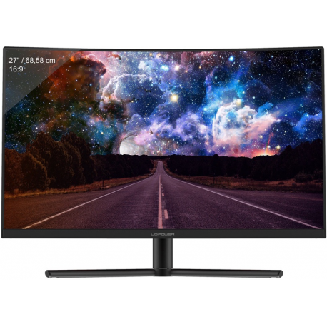 LC Power LC-M27-FHD-240-C - LED monitor - curved - 27" - 1920 x 1080 Full HD (1080p) @ 240 Hz - VA - 300 cd / m² - 3000:1 - 1 ms - 3xHDMI, DisplayPort - black - 0