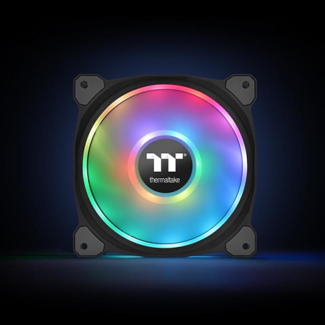 Thermaltake Riing Duo 14 RGB Radiator Fan TT - Premium Edition - case fan - 140 mm (pack of 3) - 6