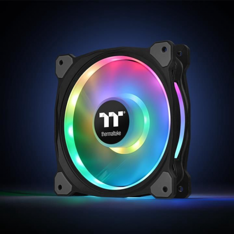 Thermaltake Riing Duo 14 RGB Radiator Fan TT - Premium Edition - case fan - 140 mm (pack of 3) - 22