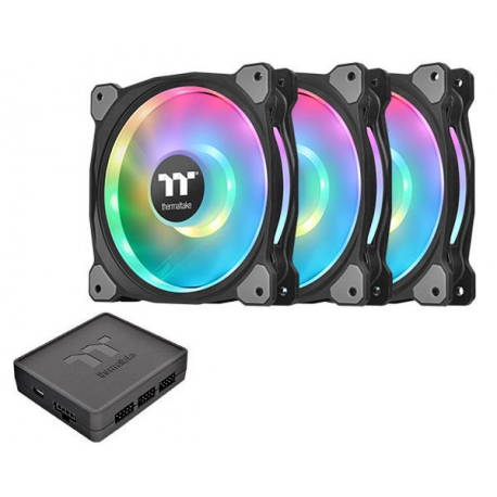 Thermaltake Riing Duo 14 RGB Radiator Fan TT - Premium Edition - case fan - 140 mm (pack of 3) - 28