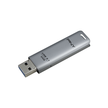 PNY Elite Steel - USB flash drive - 64 GB - USB 3.1 - 1