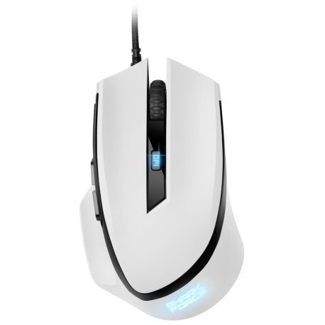 Sharkoon SHARK Force II - Mouse - optical - 6 buttons - wired - USB - white - 0