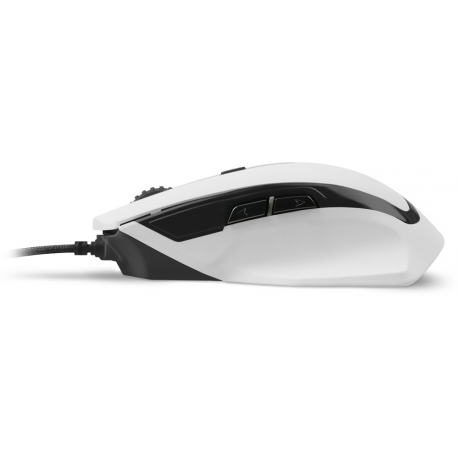 Sharkoon SHARK Force II - Mouse - optical - 6 buttons - wired - USB - white - 2