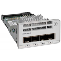 Cisco Catalyst 9200 Series Network Module - Expansion module - Gigabit Ethernet x 4 - for P / N: C9200-48PL-A++, C9200-48PL-E++, C9200L-24P-4G-E-INTERPAPER, C9200L-48P-4G-E-B&H
