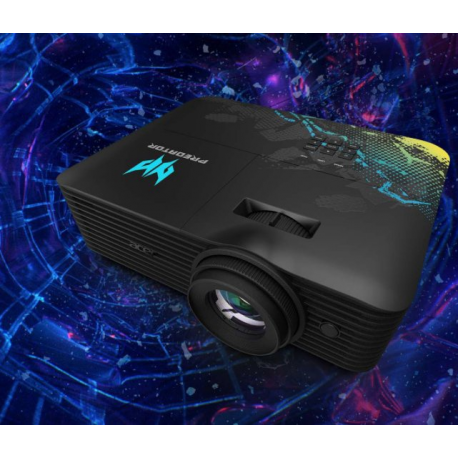 Acer Predator GM712 - DLP projector - 3D - 3600 ANSI lumens - 3840 x 2160 - 16:9 - 4K - 802.11a/b/g/n/ac wireless / Bluetooth 4.2 / Miracast - 3