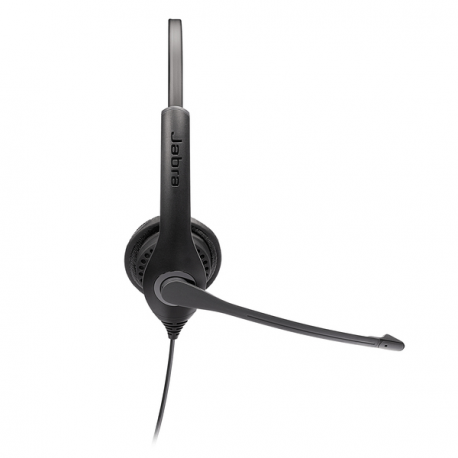 Jabra BIZ 1100 USB Duo - Headset - on-ear - wired - USB - black - academic - Zoom Certified, Certified for Microsoft Teams - 1