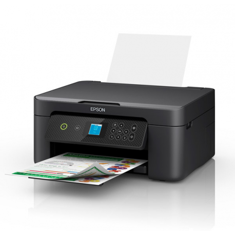 Epson Expression Home XP-3200 - Multifunction printer - colour - ink-jet - A4 / Legal (media) - up to 10 ppm (printing) - 100 sheets - USB, Wi-Fi - black - 0