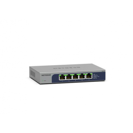 NETGEAR MS105 - Switch - unmanaged - 5 x 100/1000/2.5G - desktop, wall-mountable - 0