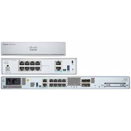 Cisco FirePOWER 1150 ASA - Firewall - 1U - rack-mountable - 0