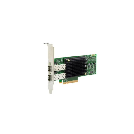 HPE SN1610E - Host bus adapter - PCIe 4.0 - 32Gb Fibre Channel SFP+ x 2 - for ProLiant DL325 Gen10, DL345 Gen10, DL360 Gen10, DL365 Gen10, DX360 Gen10 - 0