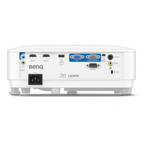 BenQ MW560 - DLP projector - portable - 3D - 4000 ANSI lumens - WXGA (1280 x 800) - 16:10 - 720p - 3