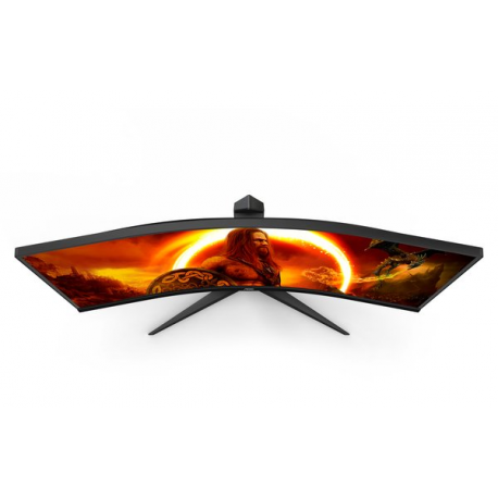 AOC Gaming CU34G2XP / BK - LED monitor - gaming - curved - 34" - 3440 x 1440 WQHD @ 180 Hz - VA - 4000:1 - DisplayHDR 400 - 1 ms - 2xHDMI, 2xDisplayPort - black - 4