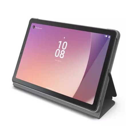Lenovo - Flip cover for tablet - polyurethane, polycarbonate - black - for Tab M9 ZAC3; M9 TB310 ZAC5 - 0