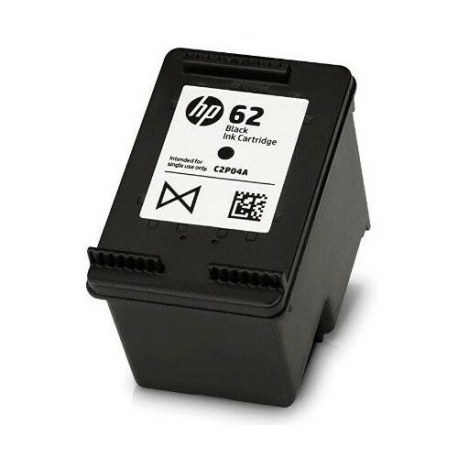 HP 62 - Black - original - ink cartridge - for Envy 55XX, 56XX, 76XX; Officejet 250, 57XX, 8040 - 1