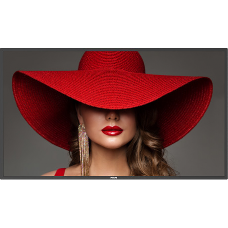 Philips 75BDL4650D - 75" Diagonal Class (74.5" viewable) - D-Line LED-backlit LCD display - digital signage - Android - 4K UHD (2160p) 3840 x 2160 - 0