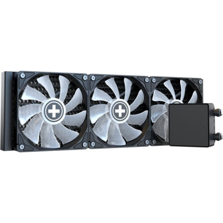 Xilence Performance X Series LiQuRizer LQ360PRO.ARGB - Processor liquid cooling system - (for: LGA1156, LGA1155, LGA2011, LGA1150, LGA1151, AM4, LGA2066, LGA1200, LGA1700, AM5) - copper - 120 mm - black - 5