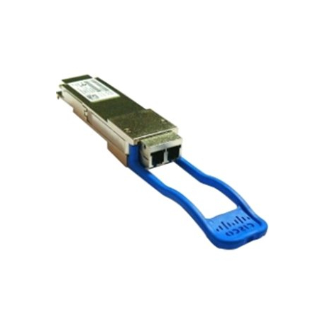 Cisco 40G Fabric Extender Transceiver - QSFP+ transceiver module - 40 Gigabit LAN - 40GBase-LR4 - LC single-mode - up to 2 km - 1310 nm - 0