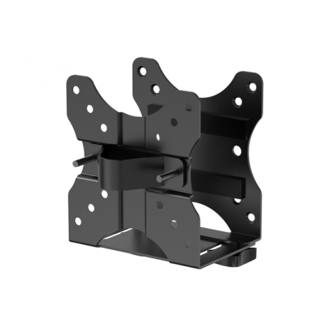 Multibrackets M Thin Client Holder - Mounting kit (holder, thin client mount  /  CPU holder) - for personal computer - plastic, steel - black - 1