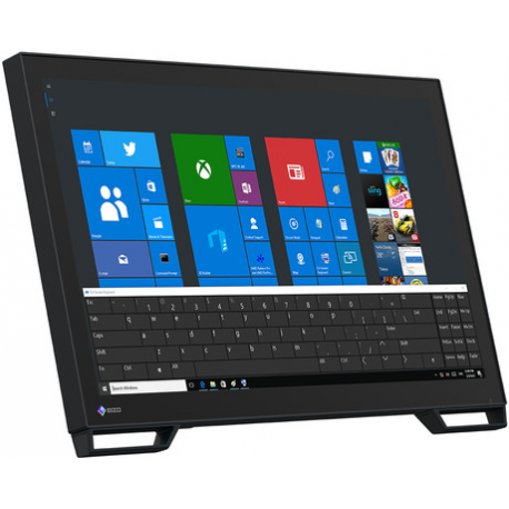 EIZO DuraVision FDF2382WT-A - LED monitor - 23" - touchscreen - 1920 x 1080 Full HD (1080p) - IPS - 260 cd / m² - 1000:1 - 11 ms - HDMI, VGA, DisplayPort - speakers - black - 1