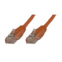 MicroConnect - Network cable - RJ-45 (M) to RJ-45 (M) - 15 m - UTP - CAT 6 - orange