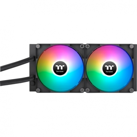 Thermaltake TH280 ARGB Sync V2 - Processor cooler - (for: LGA1156, AM2, AM2+, AM3, LGA1155, AM3+, LGA2011, LGA1150, LGA1151, AM4, LGA2066, LGA1200, LGA1700, AM5) - copper - 140 mm - black - 4