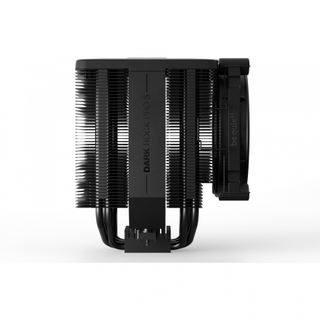 be quiet! Dark Rock PRO 5 - Processor cooler - (for: LGA1155, LGA1150, LGA1151, AM4, LGA1200, LGA1700, AM5) - aluminium and copper - 135 mm - black - 4