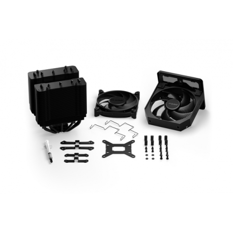 be quiet! Dark Rock PRO 5 - Processor cooler - (for: LGA1155, LGA1150, LGA1151, AM4, LGA1200, LGA1700, AM5) - aluminium and copper - 135 mm - black - 17