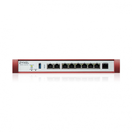 Zyxel ZyWALL USG FLEX 200H - Firewall - GigE, 2.5 GigE - cloud-managed - 4