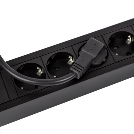 Bachmann PRIMO 2 - Power strip - output connectors: 6 (6 x power) - 2 m cord - black - 1