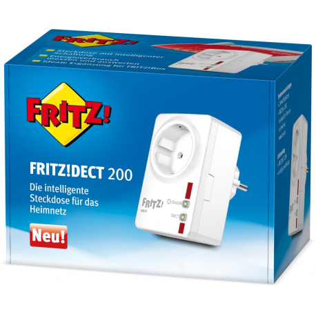 FRITZ! DECT 200 - Smart plug - wireless - DECT - 2